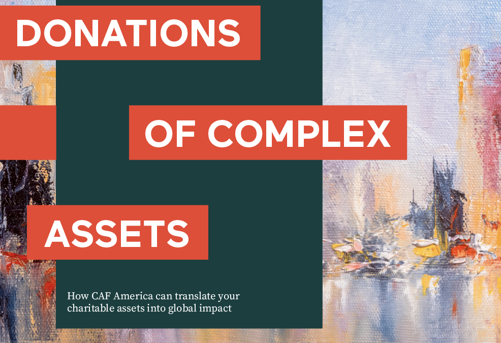 Donations of Complex Assets